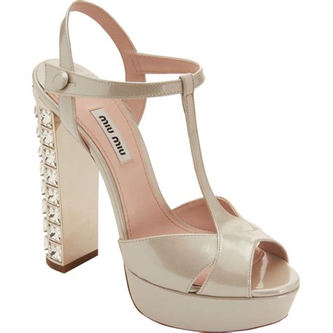 miu miu sandals heels|miumiu shoes usa.